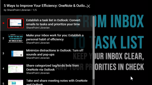 5 ways to improve your efficiency using OneNote & Outlook